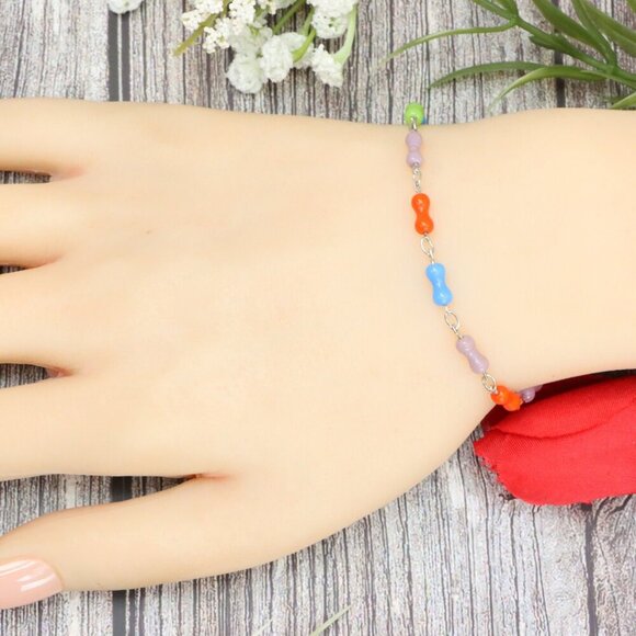 "Trendy Handmade Bracelet – A Stylish Gift for Women & Girls, MAR091161 - Picture 5 of 10